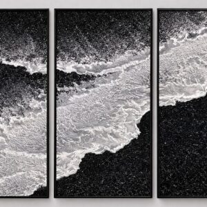 Black Printed Coffee Mug